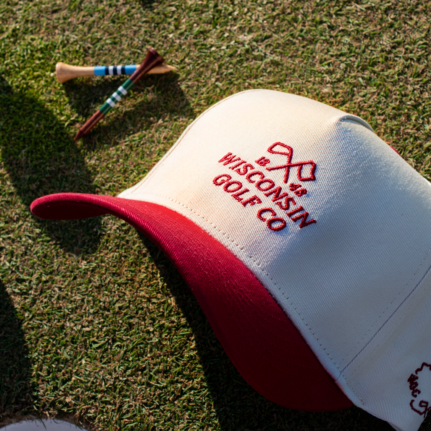Wisconsin Golf Co Everyday Hat - Badger Red