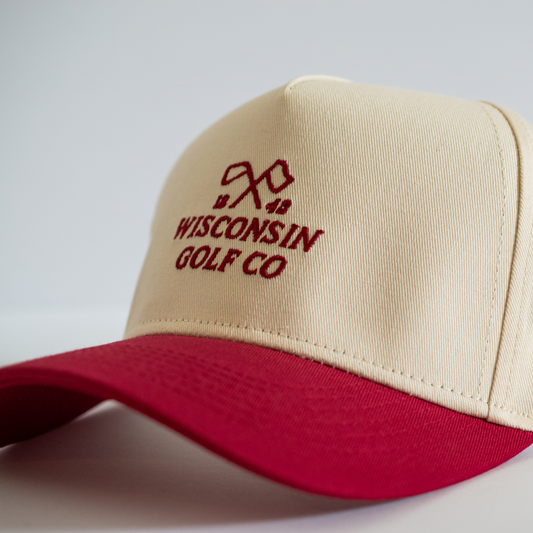 Wisconsin Golf Co Everyday Hat - Badger Red