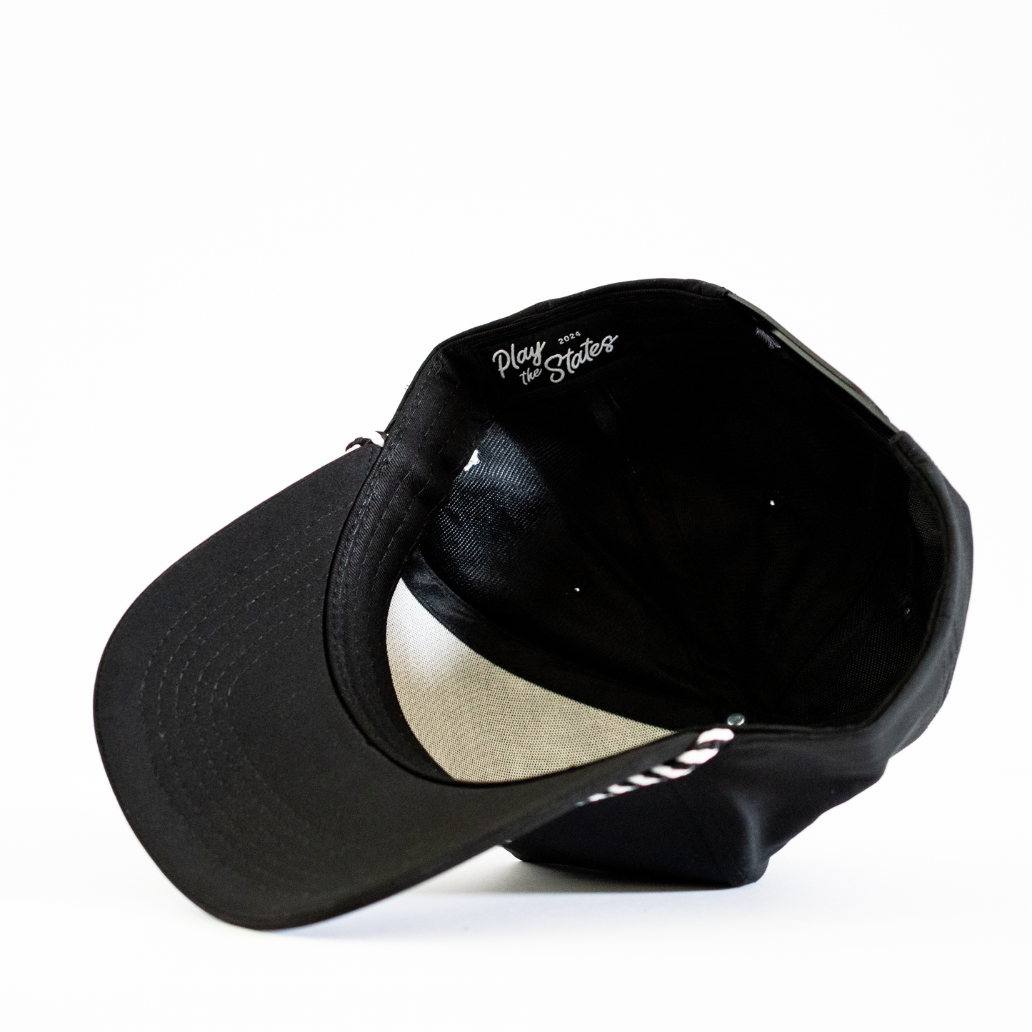Wisconsin Golf Co Performance Hat - Black