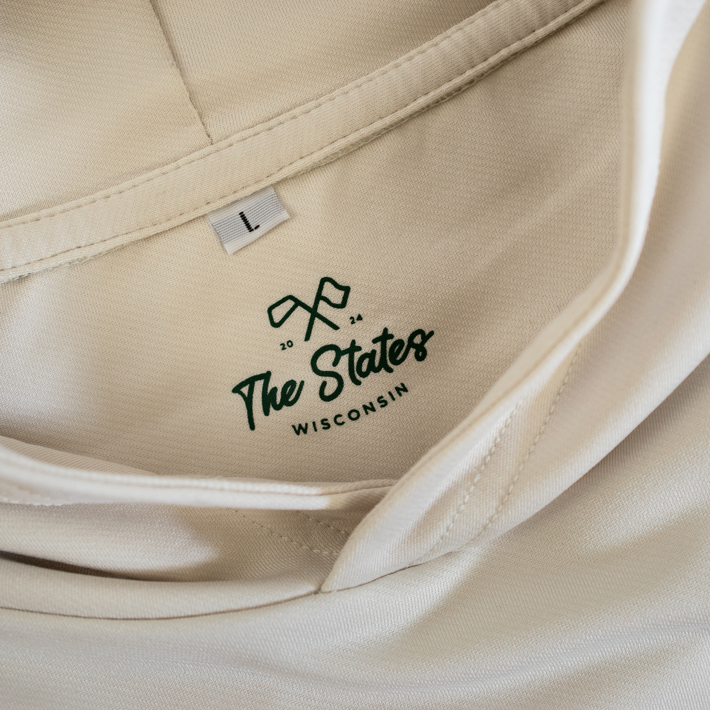Wisconsin Golf Hoodie - Oat