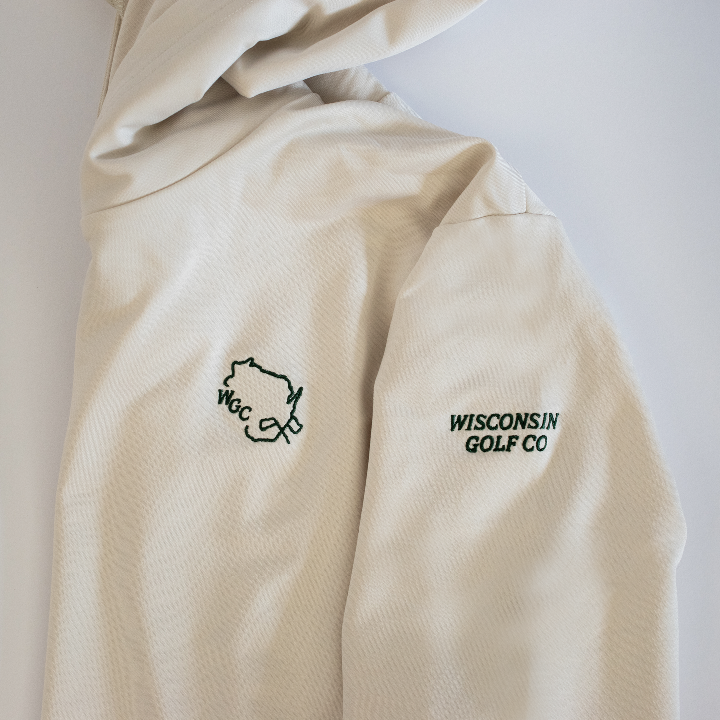 Wisconsin Golf Hoodie - Oat