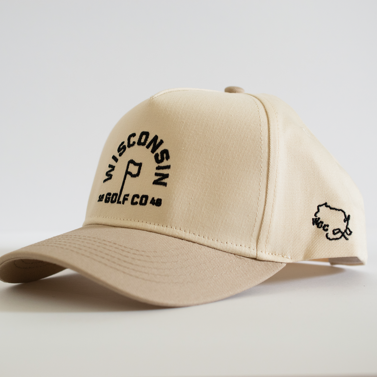 Wisconsin Golf Co Flagstick Everyday Hat - Tan