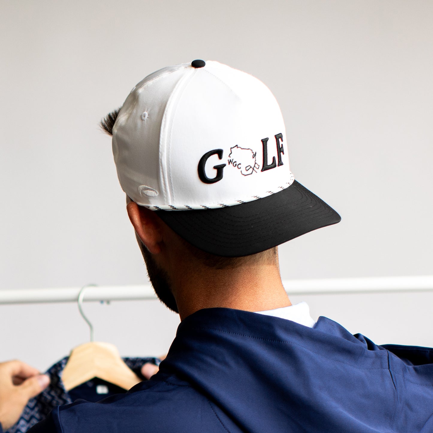 GOLF Wisconsin Performance Hat - White