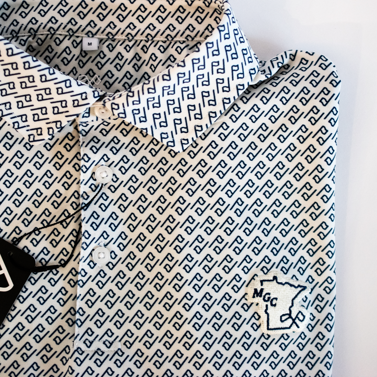 Minnesota Golf Oat Flag Polo