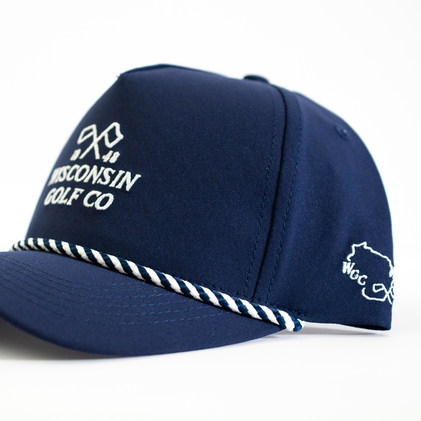 Wisconsin Golf Co Performance Hat - Navy