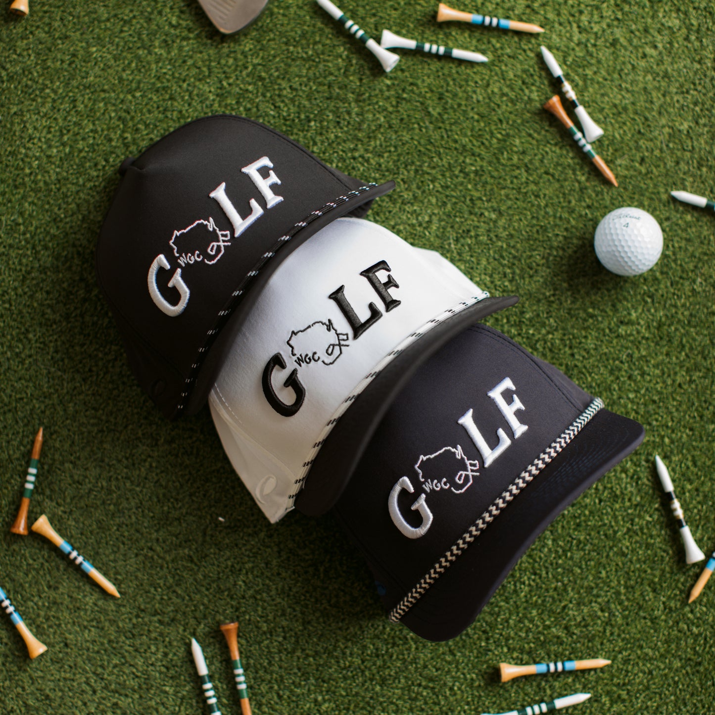 GOLF Wisconsin Performance Hat - Black