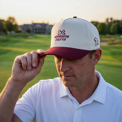 Minnesota Golf Co Everyday Hat - Gopher Maroon