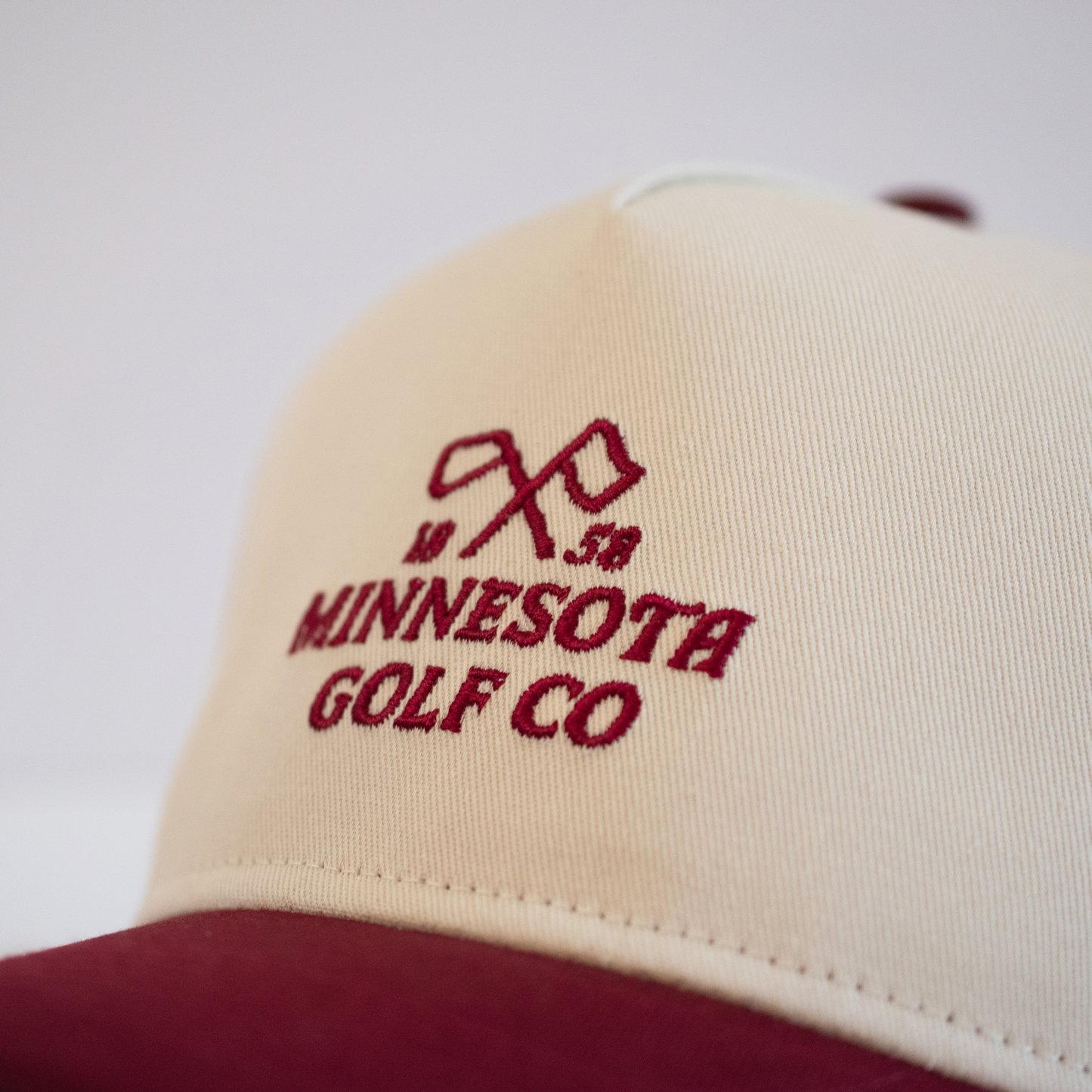 Minnesota Golf Co Everyday Hat - Gopher Maroon