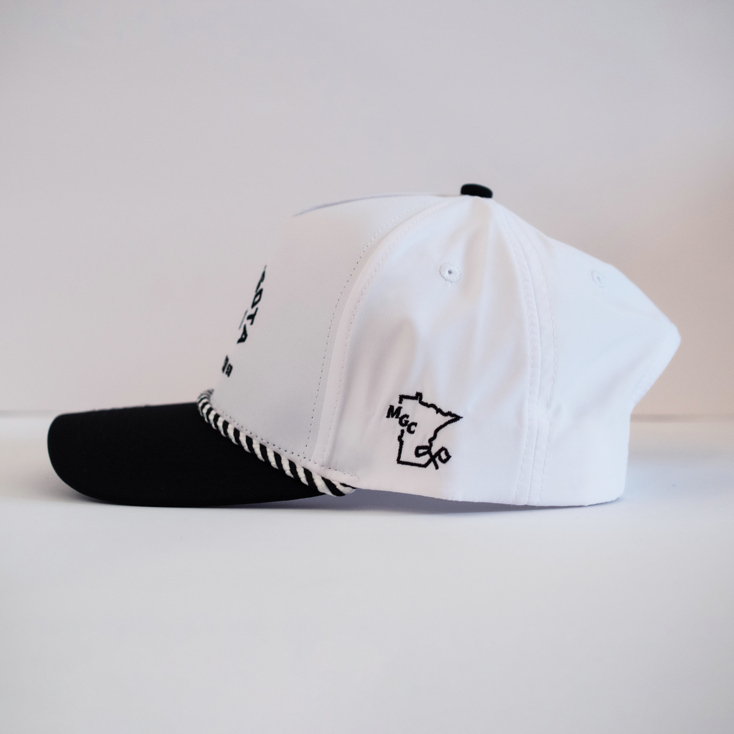Minnesota Golf Co Flagstick Performance Hat - White