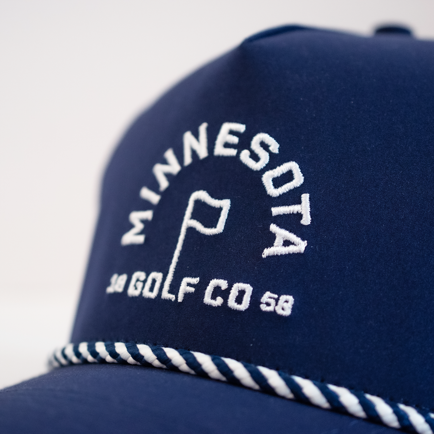Minnesota Golf Co Flagstick Performance Hat - Navy