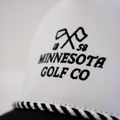 Minnesota Golf Co Performance Hat - White