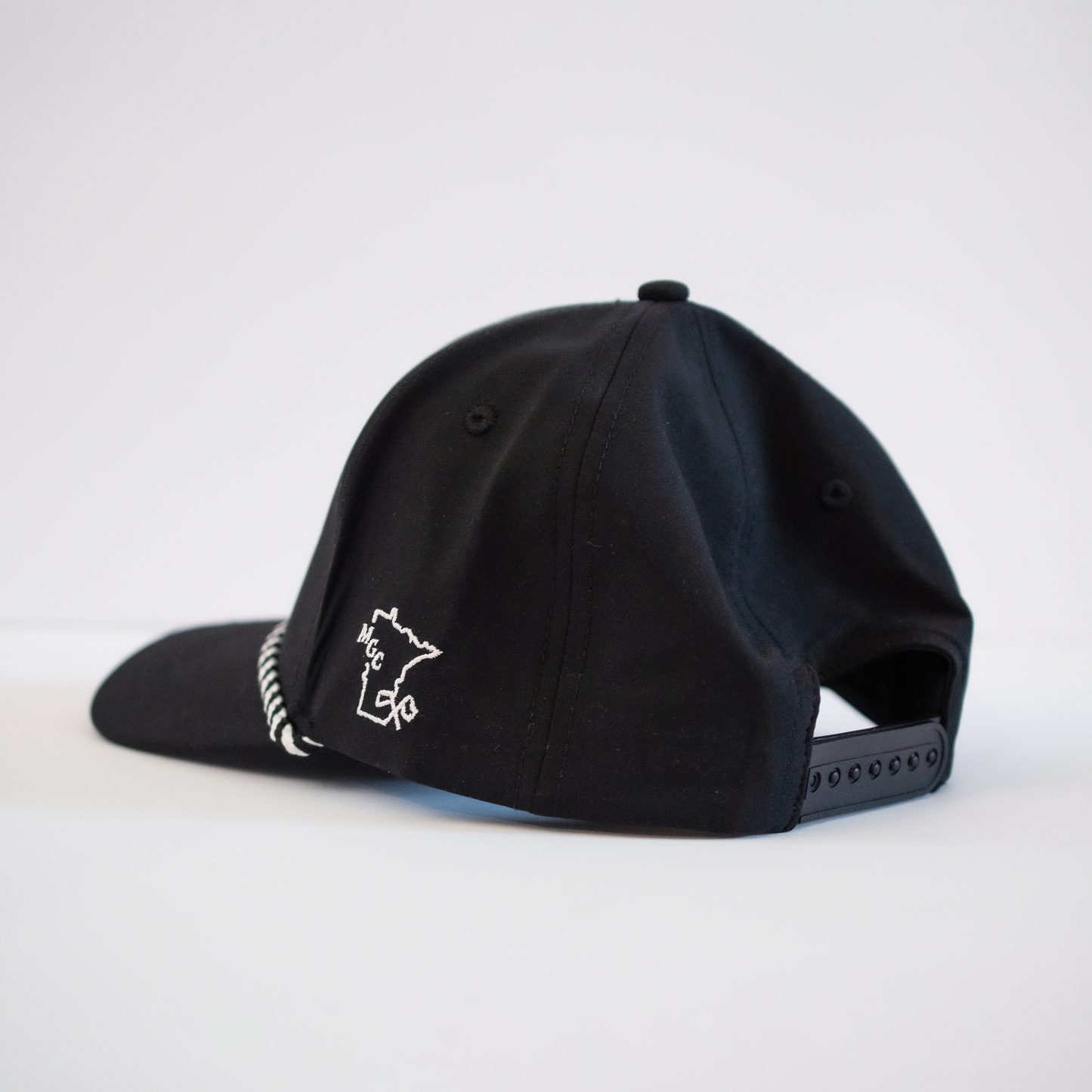 Minnesota Golf Co Flagstick Performance Hat - Black
