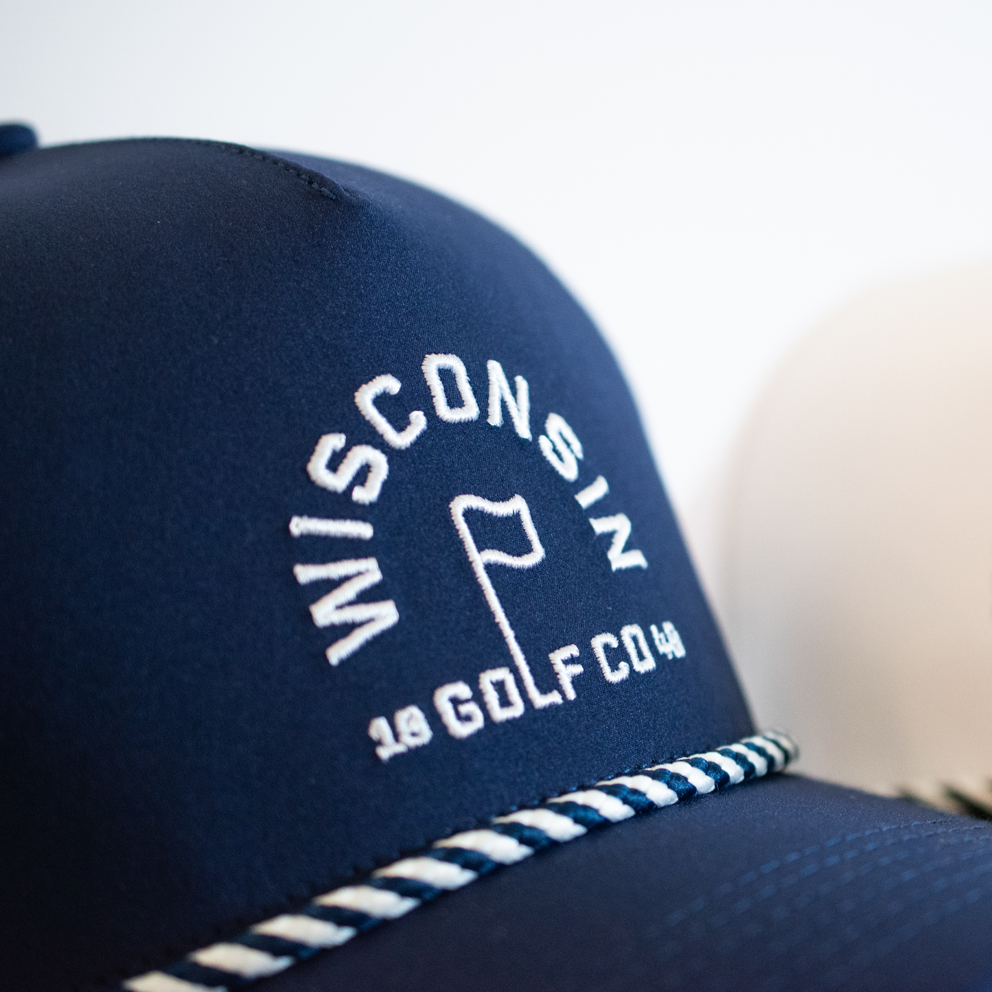 Wisconsin Golf Co Flagstick Performance Hat - Navy