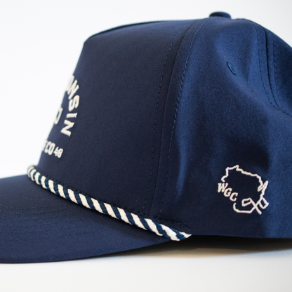 Wisconsin Golf Co Flagstick Performance Hat - Navy