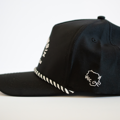 Wisconsin Golf Co Flagstick Performance Hat - Black