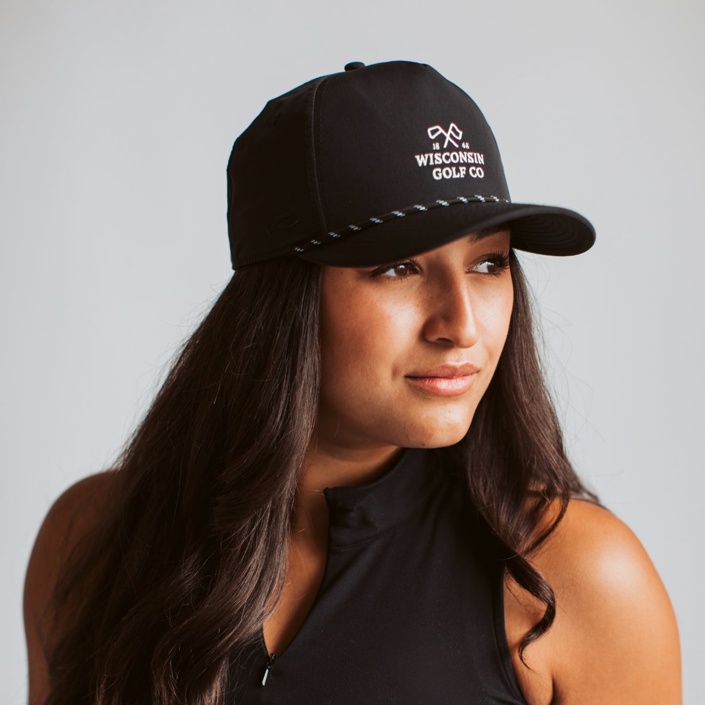 Wisconsin Golf Co Hat - Black