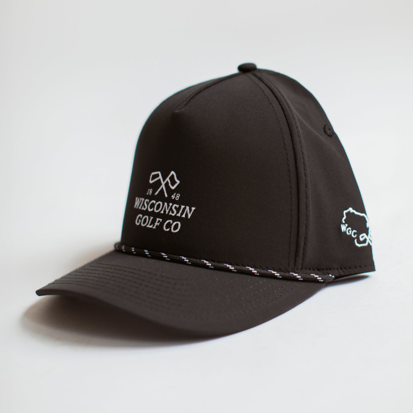 Wisconsin Golf Co Hat - Black