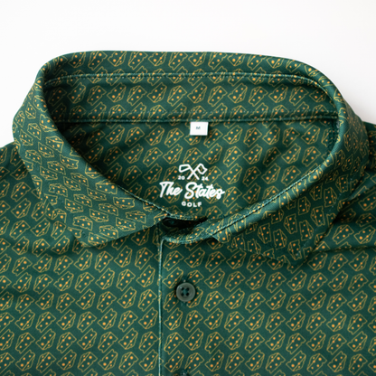 Wisconsin Golf Packers Cheesehead Polo