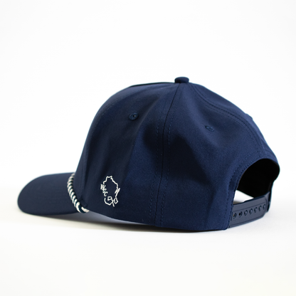 Wisconsin Golf Co Performance Hat - Navy