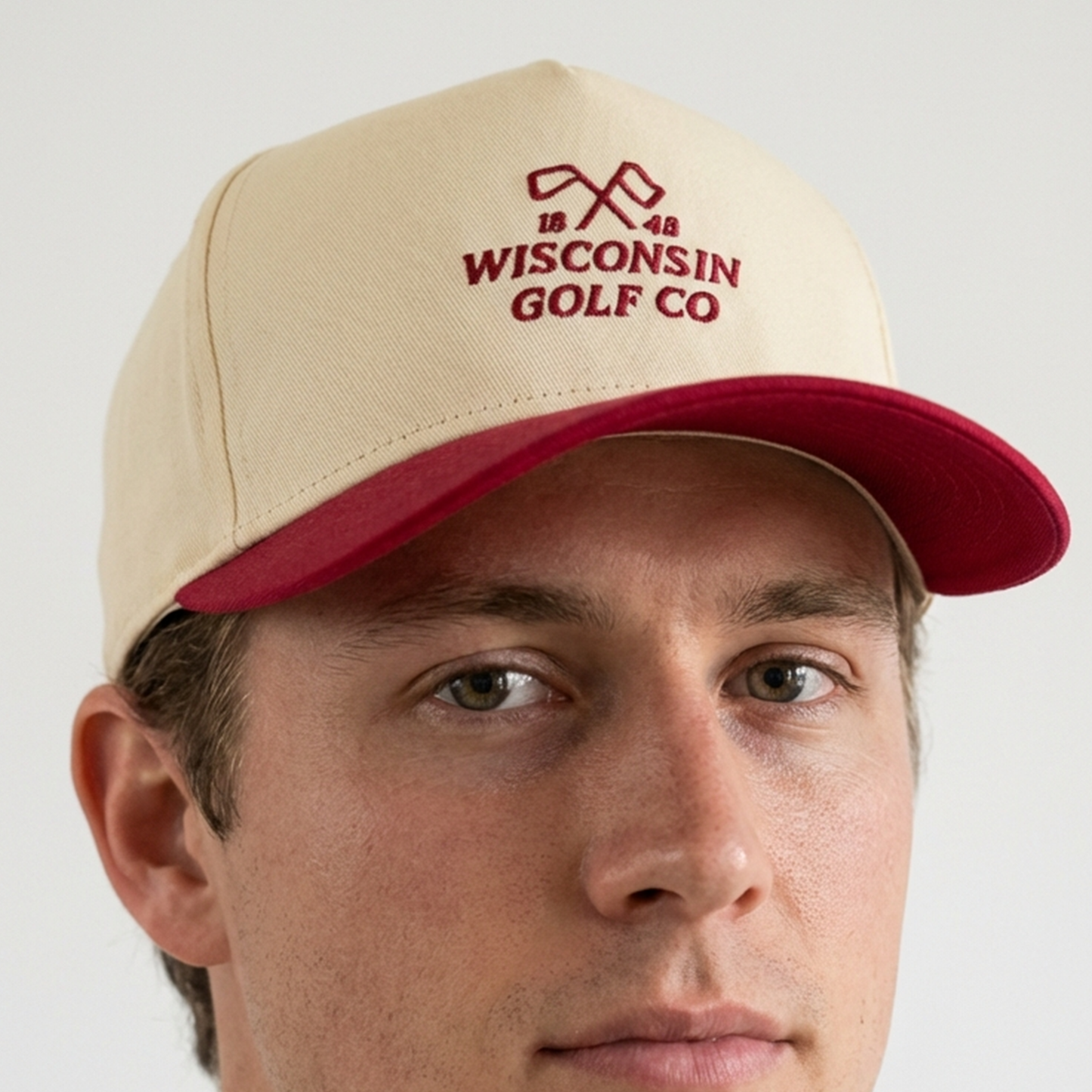 Wisconsin Golf Co Everyday Hat - Badger Red