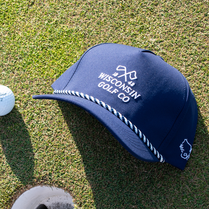 Wisconsin Golf Co Performance Hat - Navy