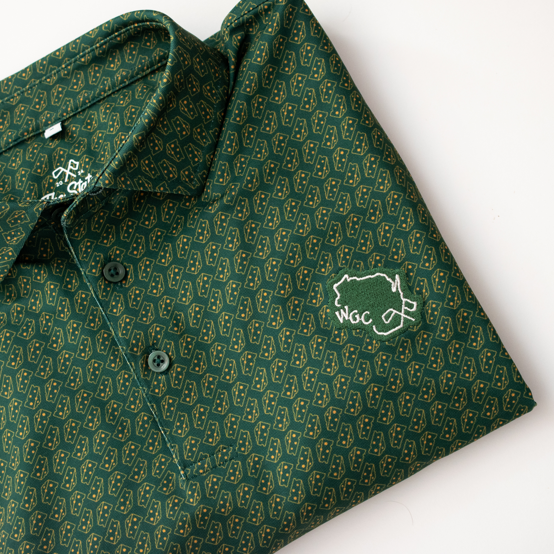 Wisconsin Golf Packers Cheesehead Polo | The States Golf