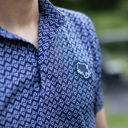 WGC Signature Navy Flag Polo