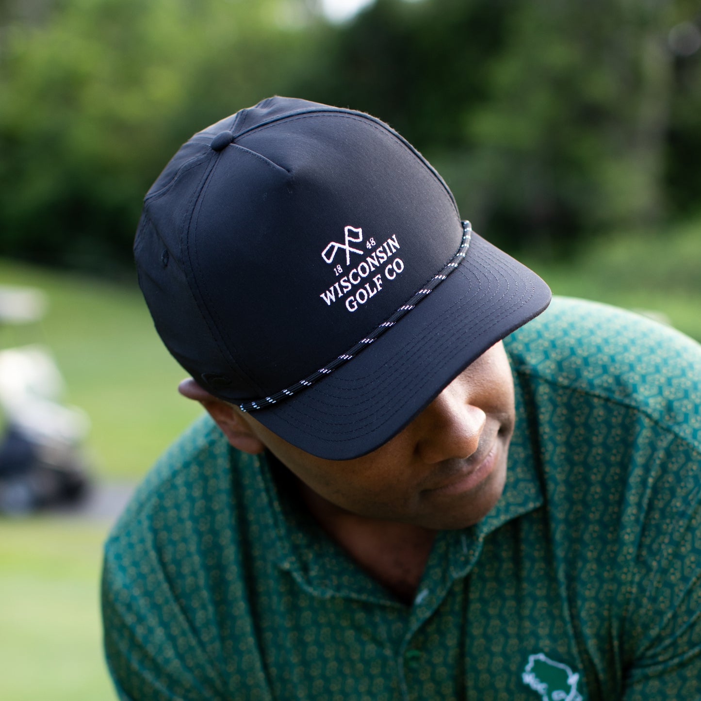 Wisconsin Golf Co Hat - Black