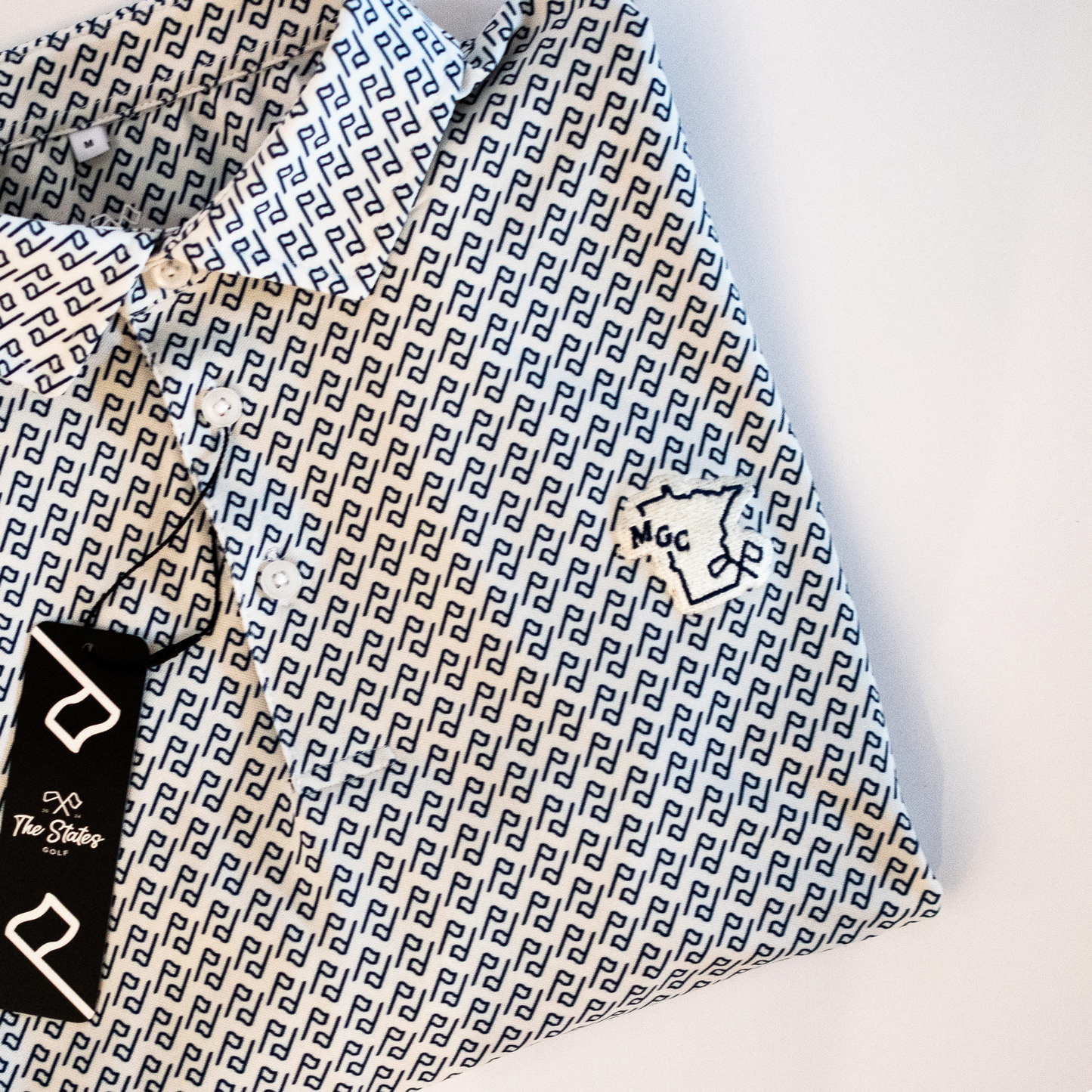 Minnesota Golf Oat Flag Polo