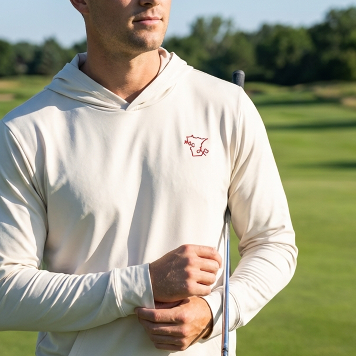 Minnesota Golf Hoodie - Oat