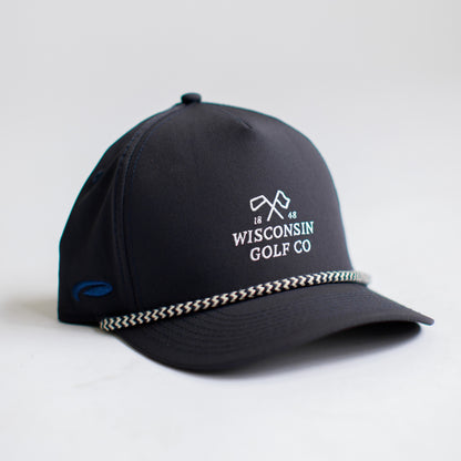 Wisconsin Golf Co Hat - Navy