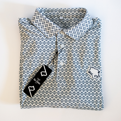 Wisconsin Golf Oat Flag Polo