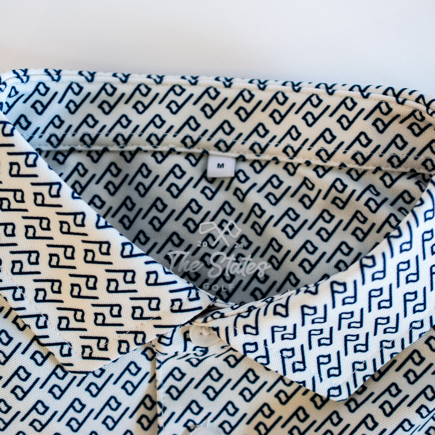 Wisconsin Golf Oat Flag Polo