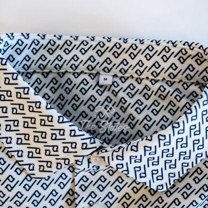 Wisconsin Golf Oat Flag Polo